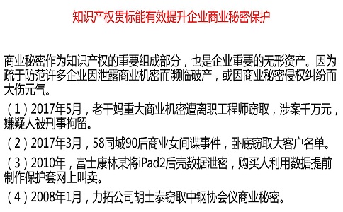 國(guó)家知識(shí)產(chǎn)權(quán)貫標(biāo),貫標(biāo)案例