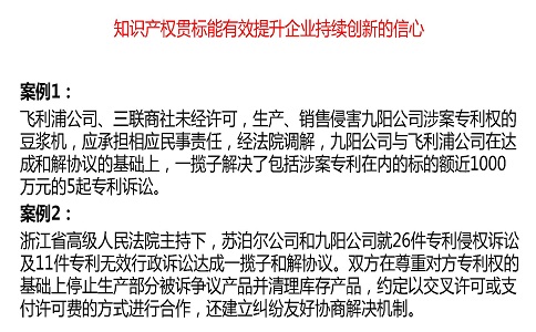 國(guó)家知識(shí)產(chǎn)權(quán)貫標(biāo),貫標(biāo)案例