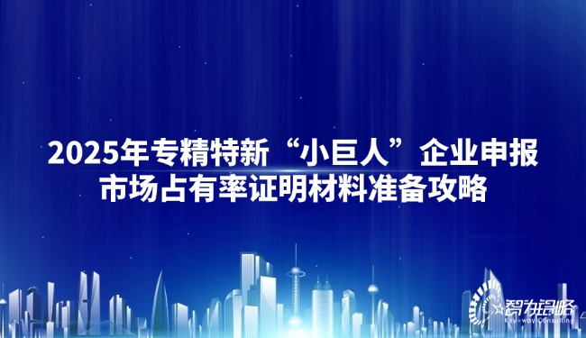 2025年專精特新“小巨人”企業申報市場占有率證明材料準備攻略.jpg